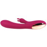 Generique Vibro Rabbit Deer Jack 23cm Violet